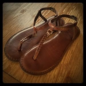 | Abercrombie and Fitch | brown sandals